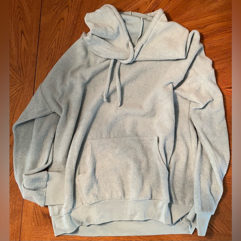 Soft Serve Pull Over Hoodie  size XL  Lt Green color